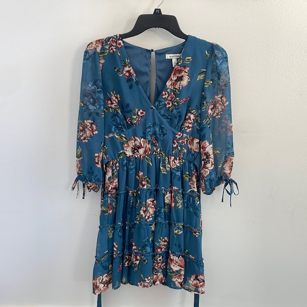 Dress from kohl’s, long sleeve, size xs , never worn,